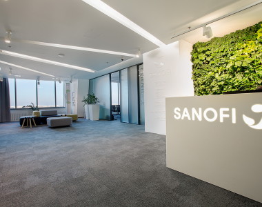 Projekt biura Sanofi Aventis