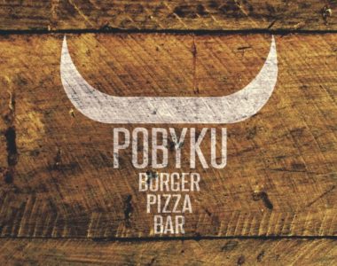 Projekt identyfikacji wizualnej i logo restauracji „POBYKU”